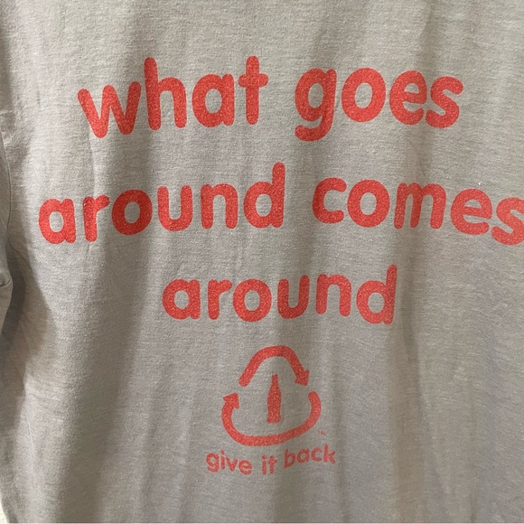 Coca Cola recycling shirt gray medium - Picture 2 of 4